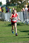 Natalia Hackett (Hallamshire Harriers), under-17 girls, Northern Cross Country Relay, Graves Park, Sheffield